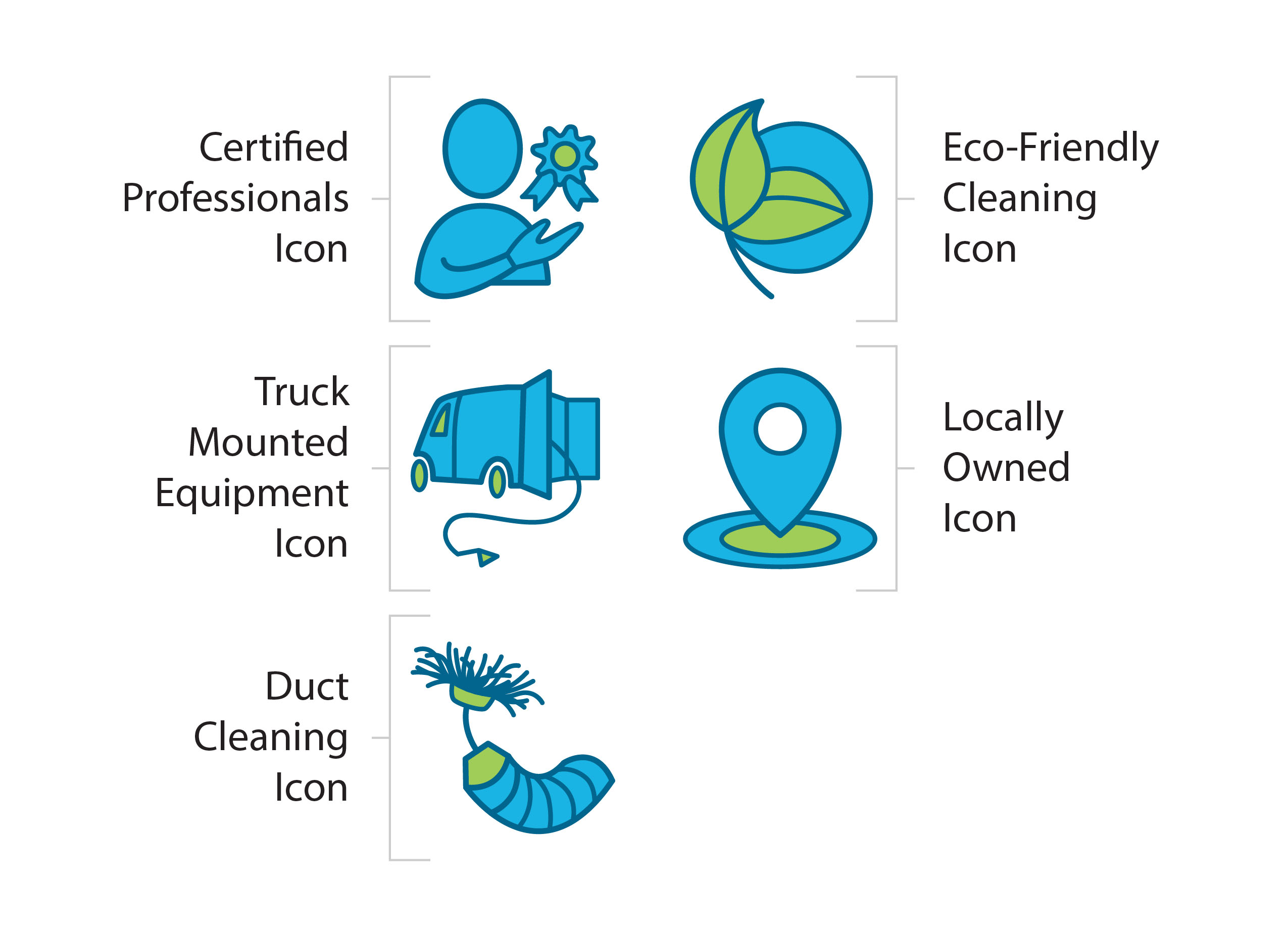 AO Cleaning Icon Designs