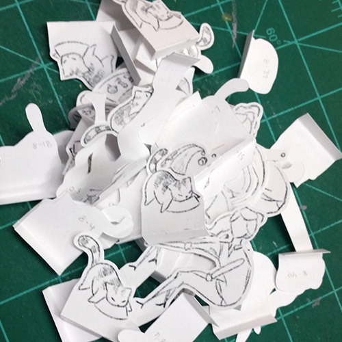 Cute Kitty! Process Photos