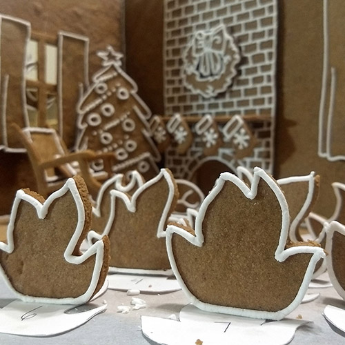 2019 Holiday Card Process Photos